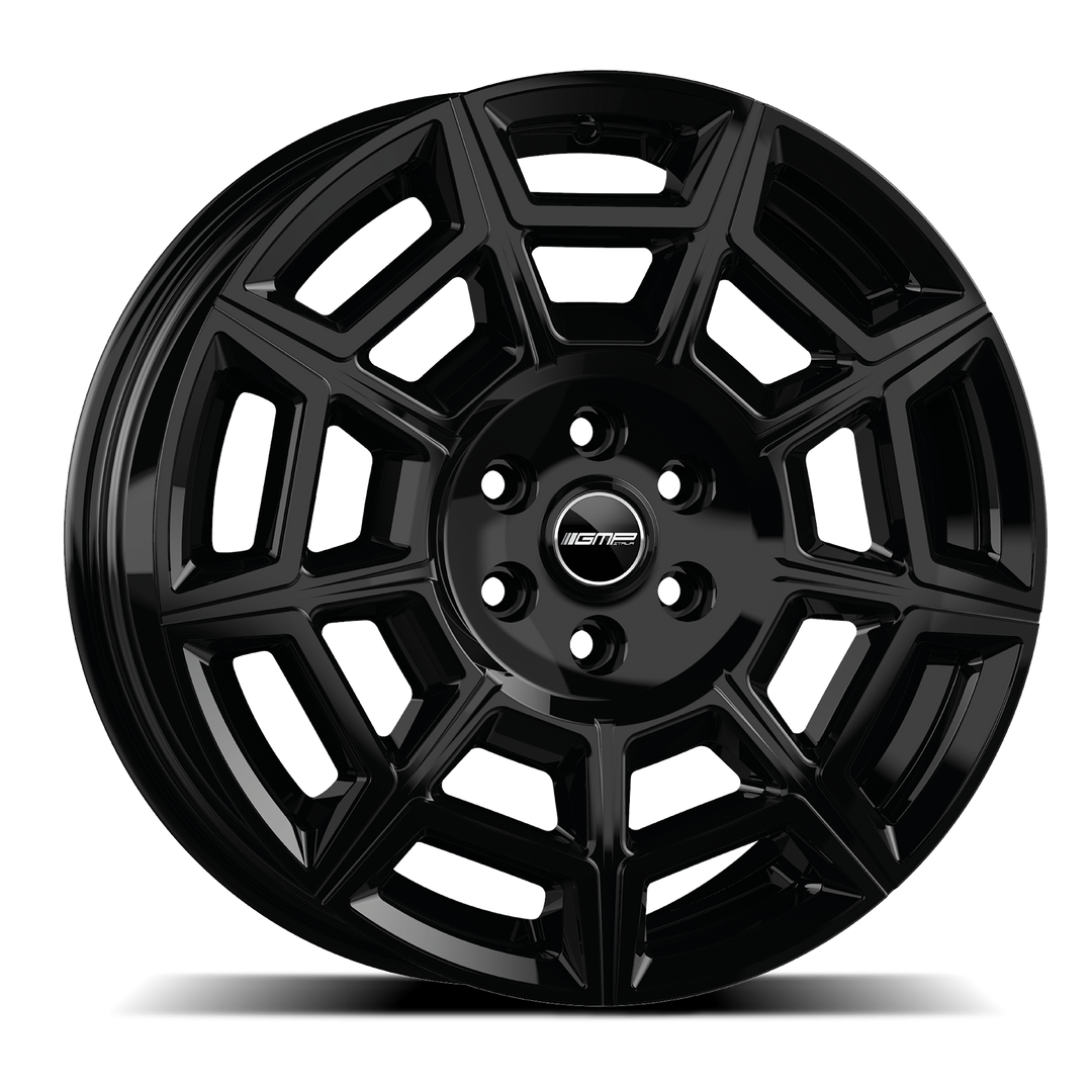 GMP Pervan Alloy Wheel / 7.5x19 / 6x120 / ET50 / Glossy Black / New Transit Custom