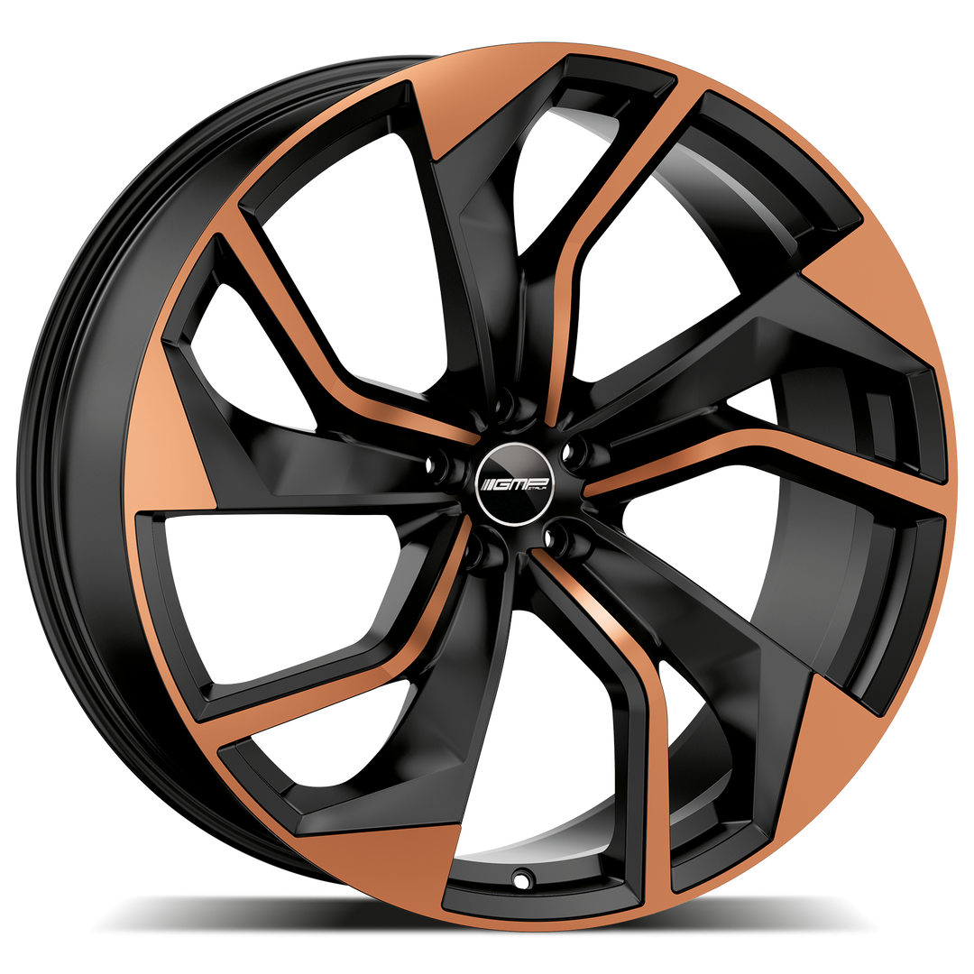 GMP Rebel Alloy Wheel / 10 x 23" / ET18 / 5x112 / Satin Black & Bronze / Audi Q8