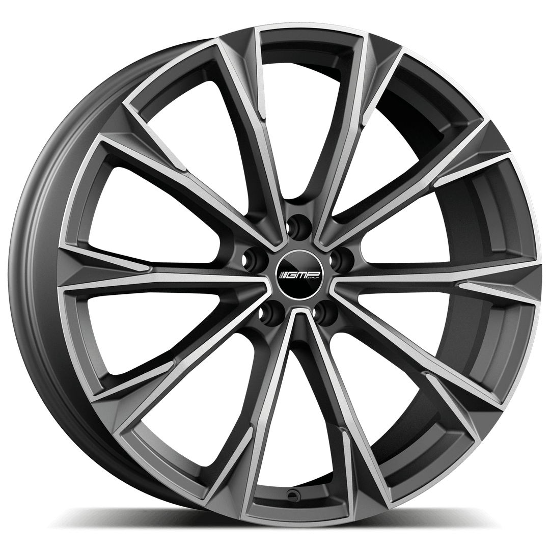GMP Totale Alloy Wheel / 10.5 x 21" / ET19 / 5x112 / Matt Anthracite Diamond / Audi Q8