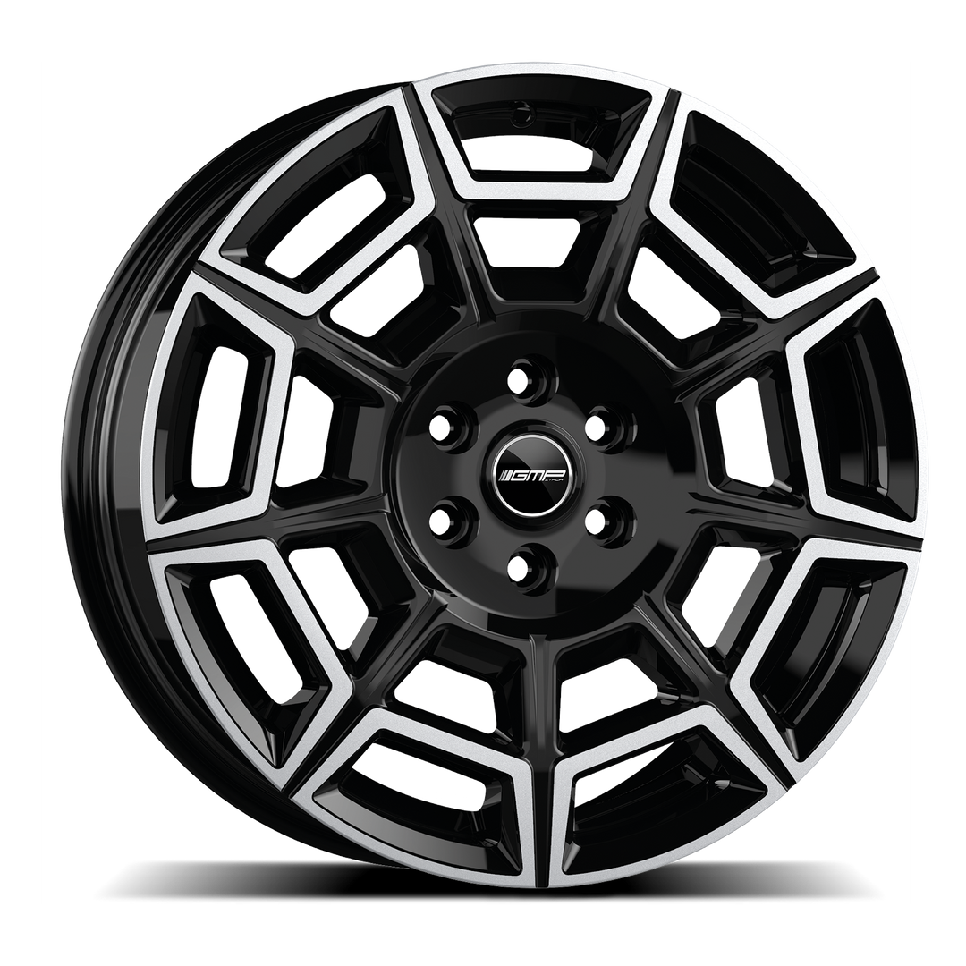 GMP Pervan Alloy Wheel / 7.5x18 / 6x120 / ET50 / Black Diamond / New Transit Custom