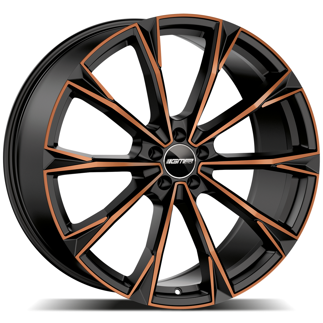 GMP Totale Alloy Wheel / 10 x 22" / ET18 / 5x112 / Satin Black & Bronze / Audi Q8
