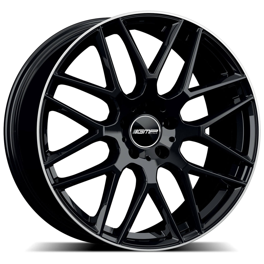 GMP Berghem Alloy Wheel / 10 x 22" / ET18 / 5x112 / Black Diamond Lip / Audi Q8