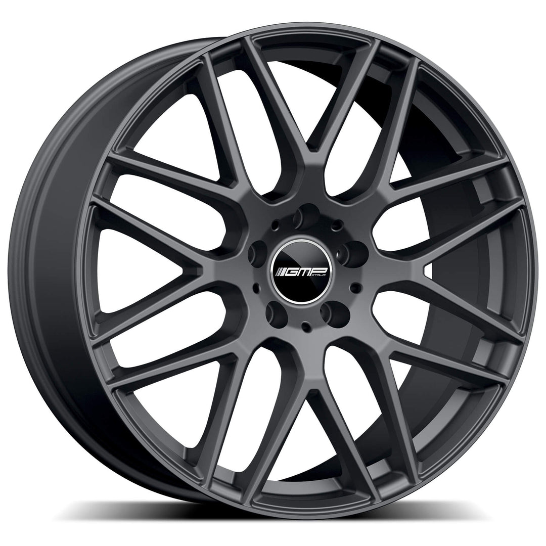 GMP Berghem Alloy Wheel / 10 x 21" / ET18 / 5x112 / Matt Anthracite / Audi Q8