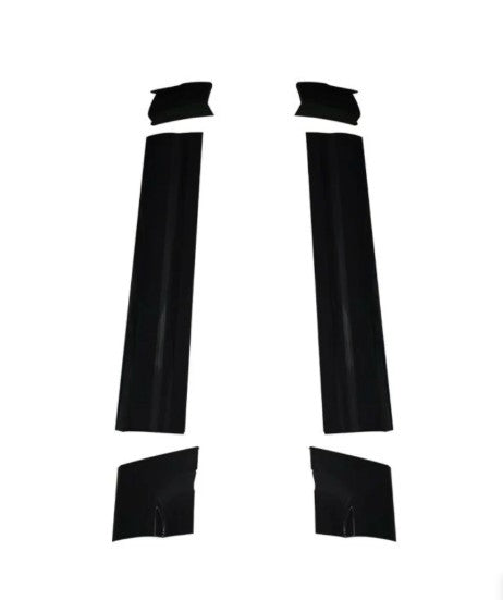 LAND ROVER DEFENDER L663 90 GLOSS BLACK DOOR PANELS