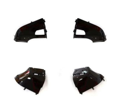 LAND ROVER DEFENDER L663 90/110 GLOSS BLACK FRONT & REAR CORNERS