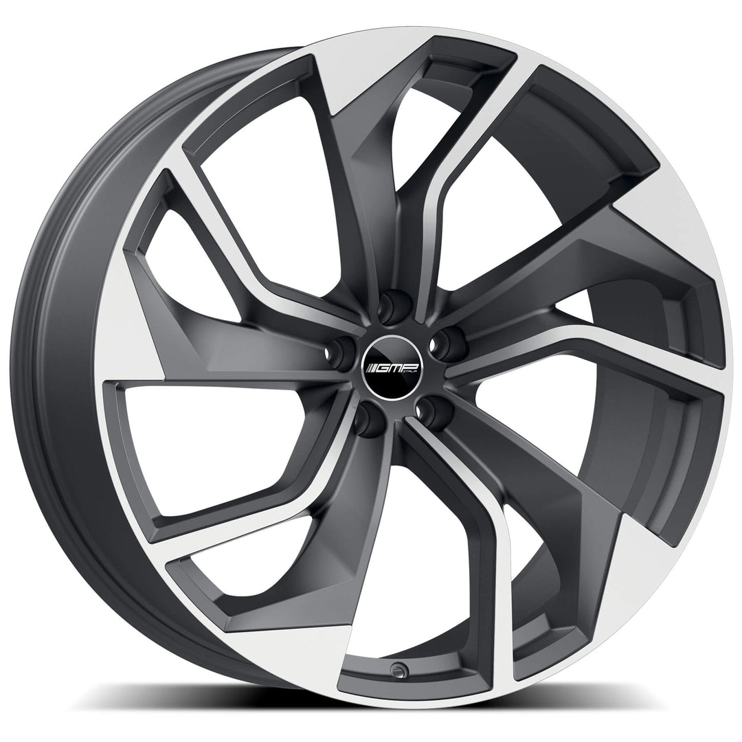 GMP Rebel Alloy Wheel / 10 x 23" / ET18 / 5x112 / Matt Anthracite Diamond / Audi Q8