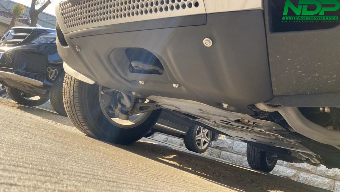 Front Under Shield Black - Fits 2020+ Defender