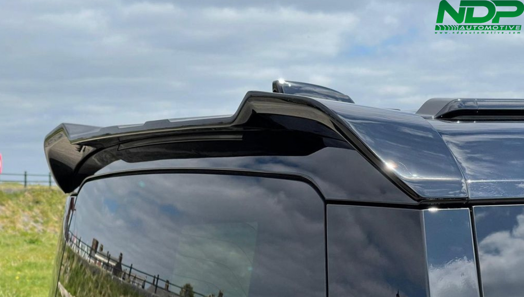 Rear Spoiler Gloss Black - Fits 2020+ Defender