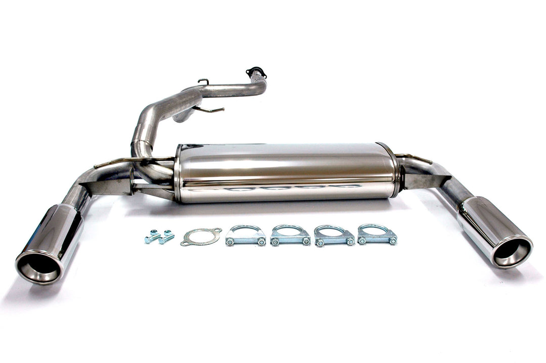 Jetex - Volvo V50 Turbo | 04+ | Half System (non-resonated with racepipe) - 19-HATR
