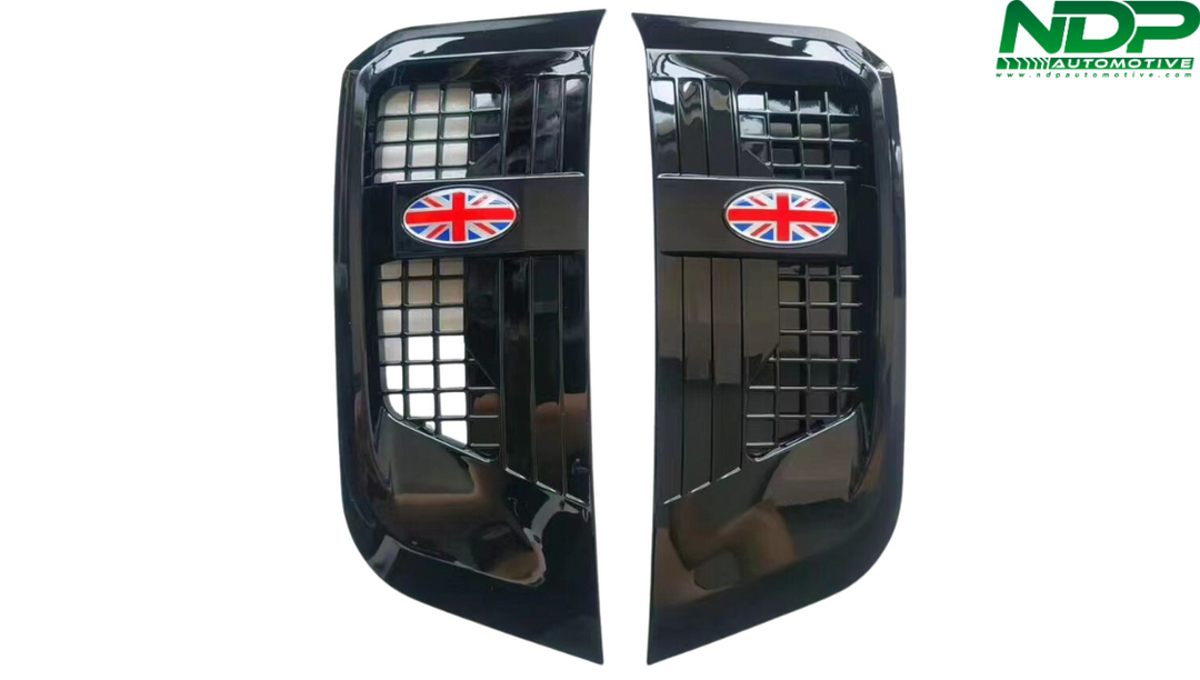 NDP Gloss Black Side Vents - Fits 2020+ Defender