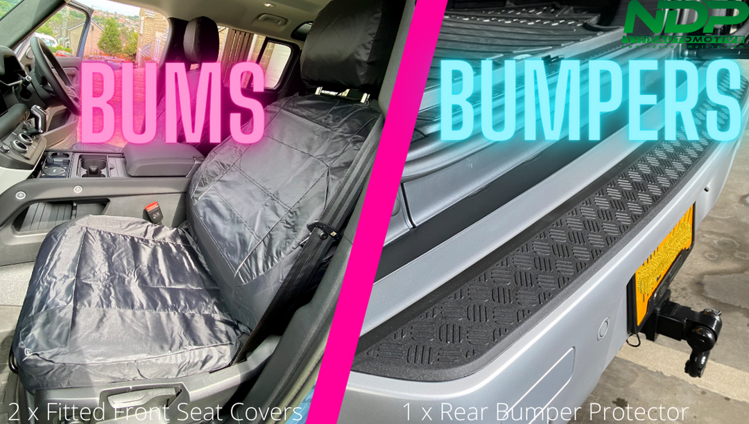 Seat Cover And Bumper Protector Pack - Fits 2020+ Defender