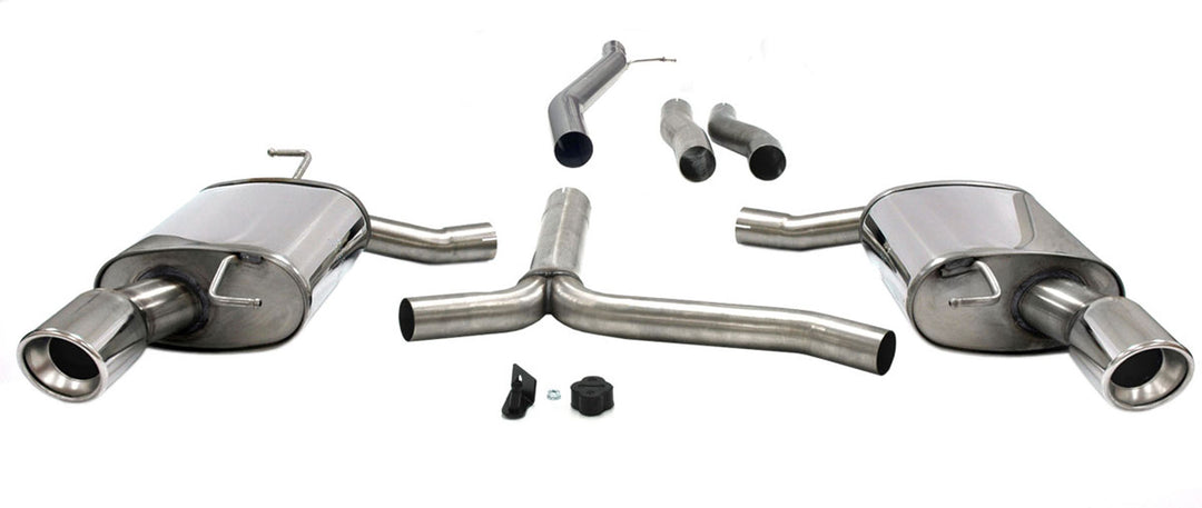 Jetex - Audi A5 Petrol Turbo 2WD/Quattro (06+) | Half System (non-resonated with racepipe) - 48DH41TR