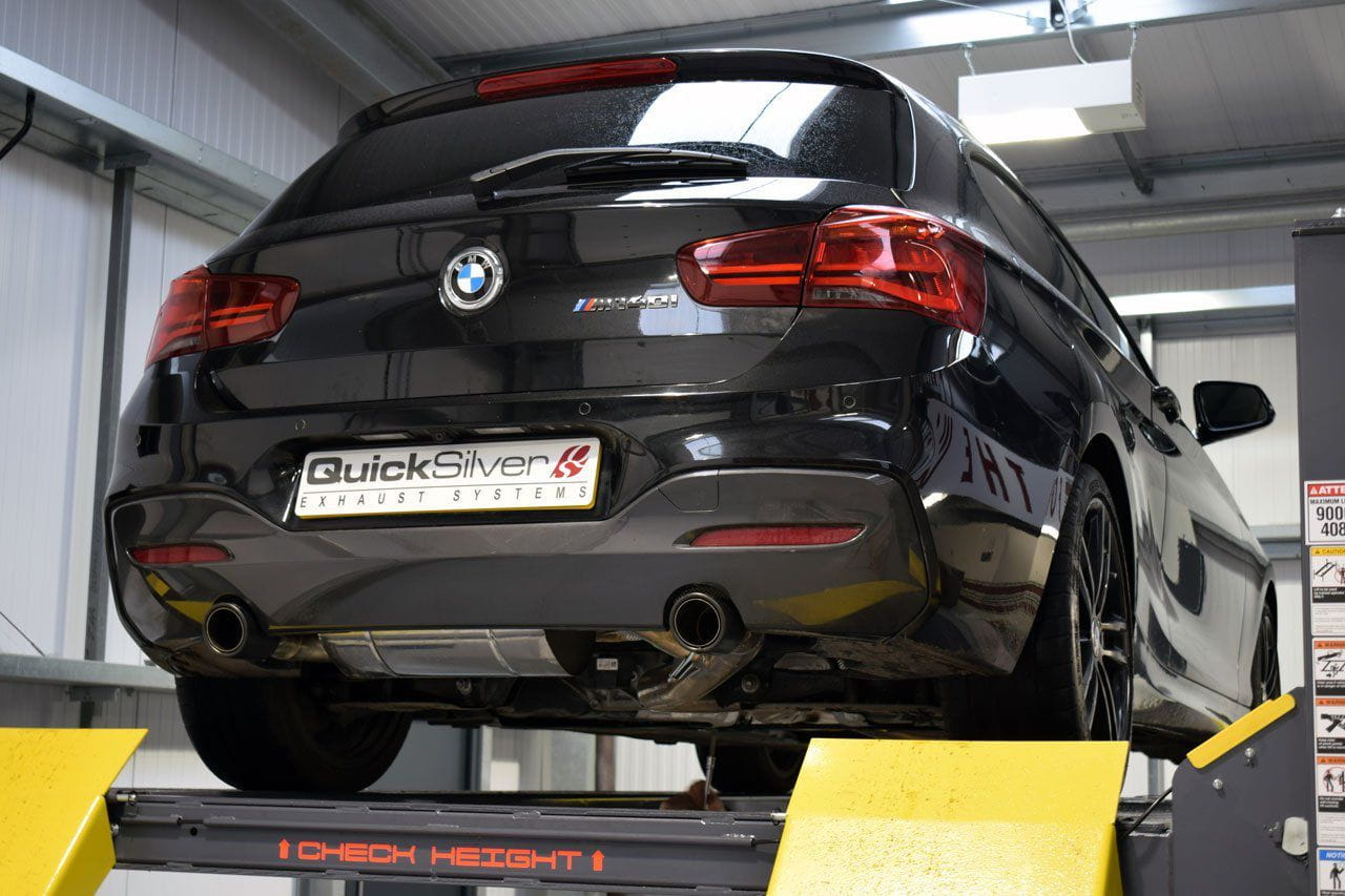 Bmw m140i shop m performance exhaust