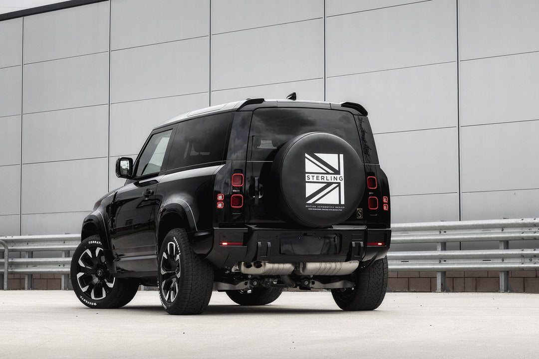 Sterling Flag Motif Wheel Cover Wheel Cover Sterling Automotive