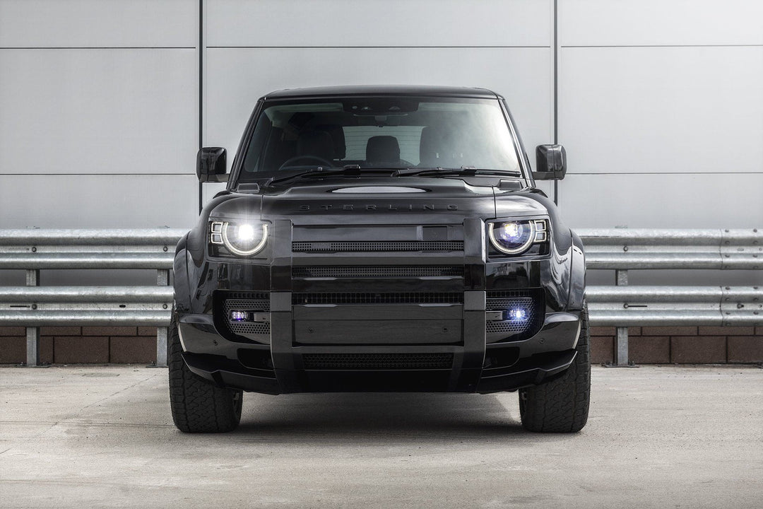 Front Shot of the STERLING Land Rover New Defender Conversion