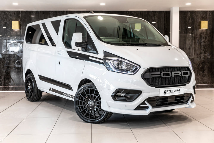 Sterling Calibre T-Sport Alloy Wheel 7.5 x 18 - Satin Black - Ford Transit Custom