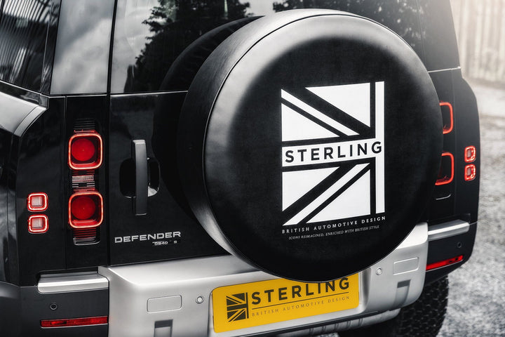 Sterling Flag Motif Wheel Cover Wheel Cover Sterling Automotive