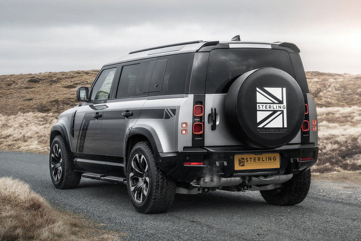 Sterling Flag Motif Wheel Cover Wheel Cover Sterling Automotive