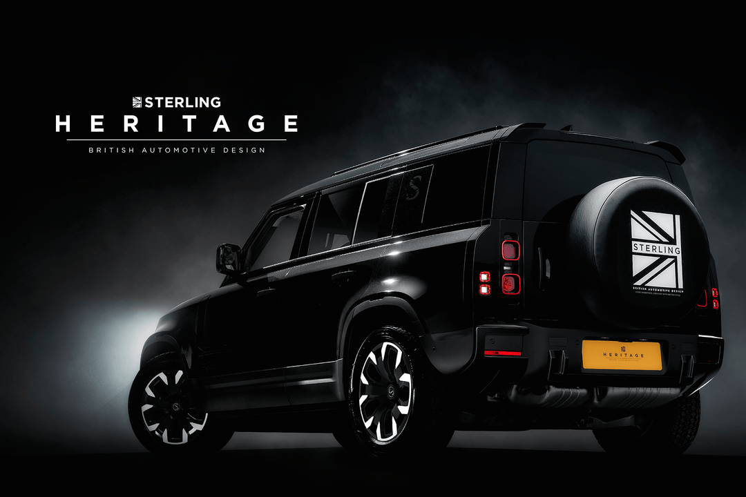 Sterling Flag Motif Wheel Cover Wheel Cover Sterling Automotive