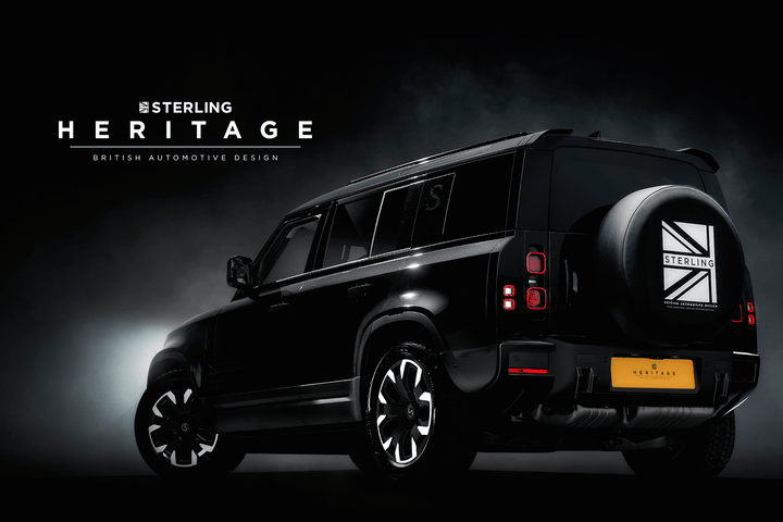 Sterling Flag Motif Wheel Cover Wheel Cover Sterling Automotive