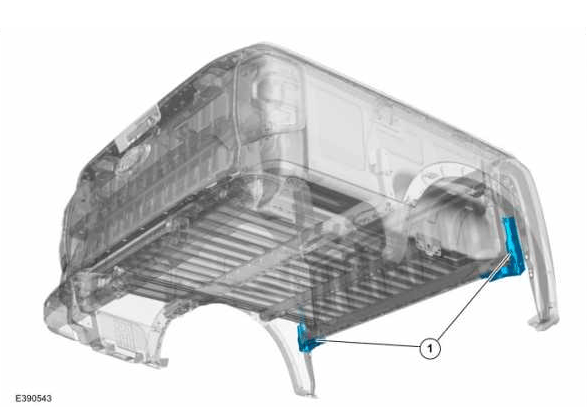 Ford Ranger 2023+ Hardtop J-Brace