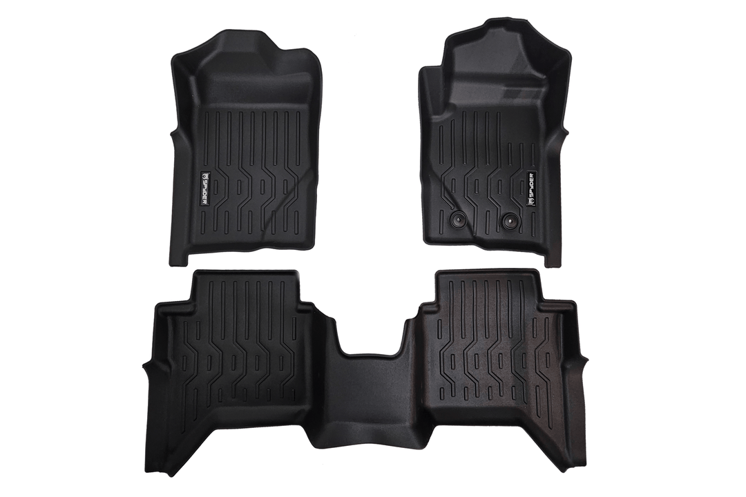 Ford Ranger 2023+ Spyder Floor Mats - Full Set