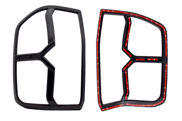Ford Ranger XL 2023+ Tail Light Guards