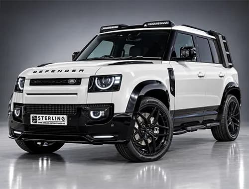 Land Rover Defender with the Sterling Design Pack V2