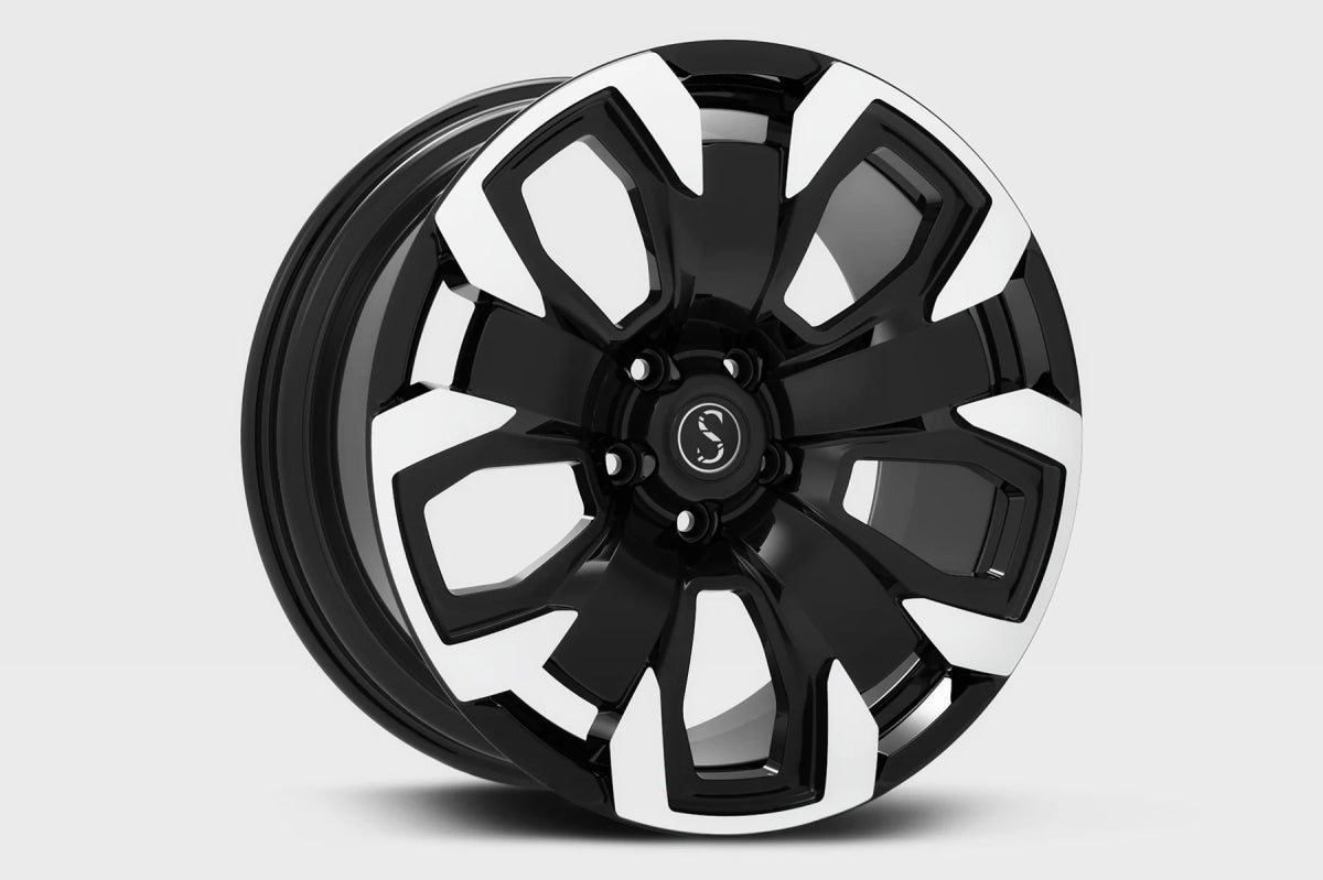 All About STERLING FK4 Land Rover New Defender Alloy Wheel 10x20" Gloss Black - Sterling Automotive Design