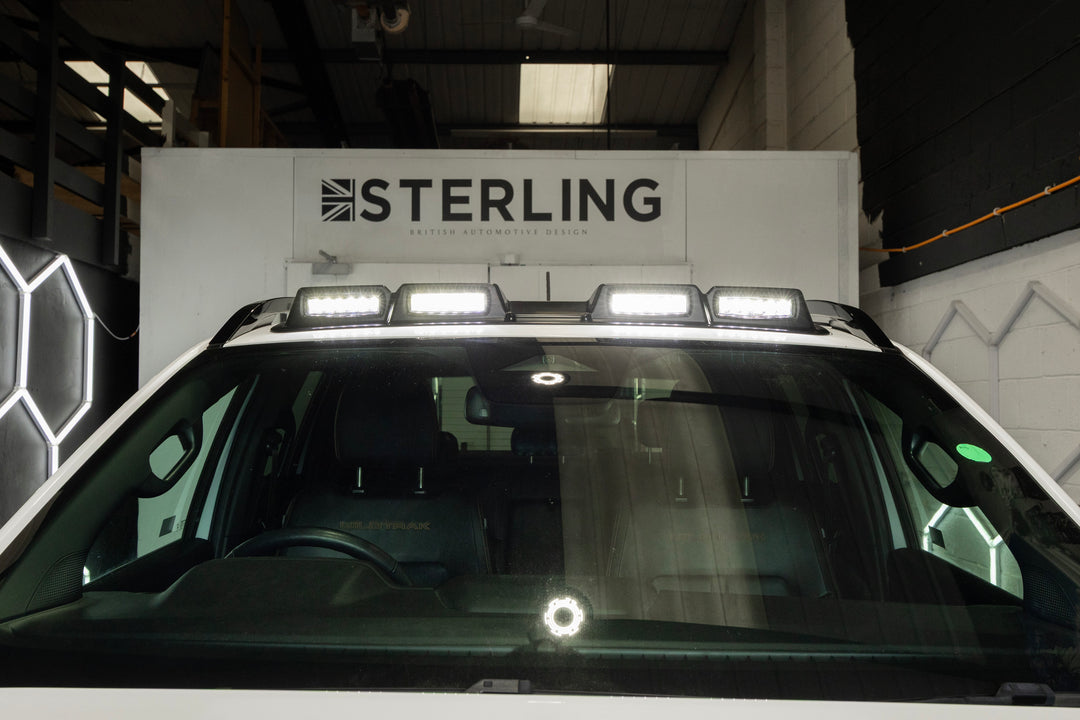 LED Roof Light For Ford Ranger T9 2023+ - Gloss Black