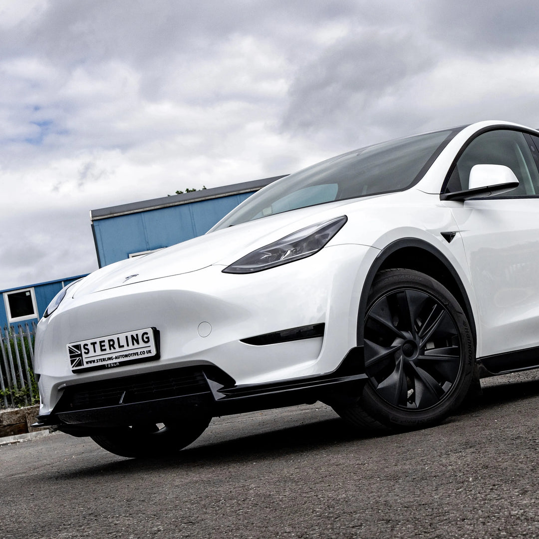 Front Splitter For Tesla Model Y 2020-2024 - Gloss Black
