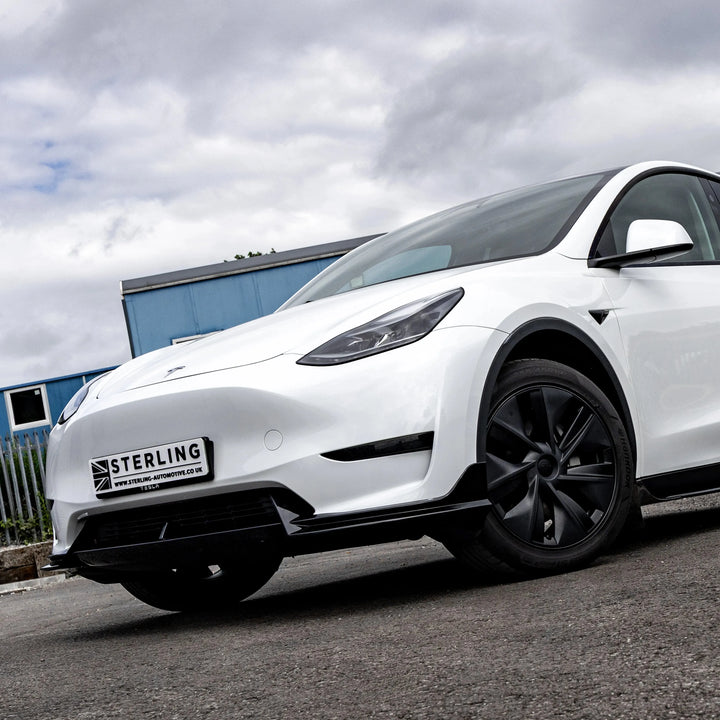 Front Splitter For Tesla Model Y 2020-2024 - Gloss Black