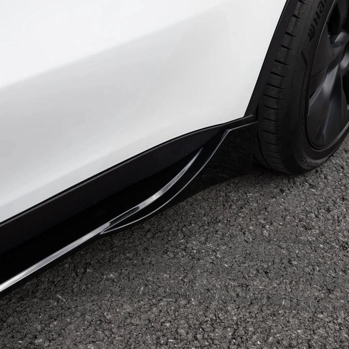 Side Skirts For Tesla Model Y 2020-2024 - Gloss Black
