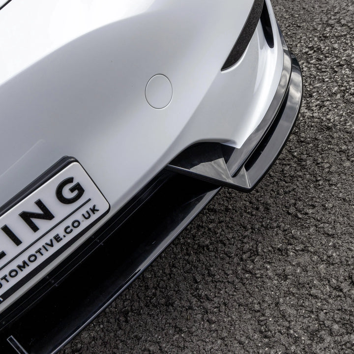 Front Splitter For Tesla Model Y 2020-2024 - Gloss Black