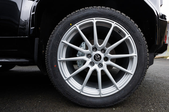 2025 Land Cruiser LC250 22" Silver 12 spoke Alloys