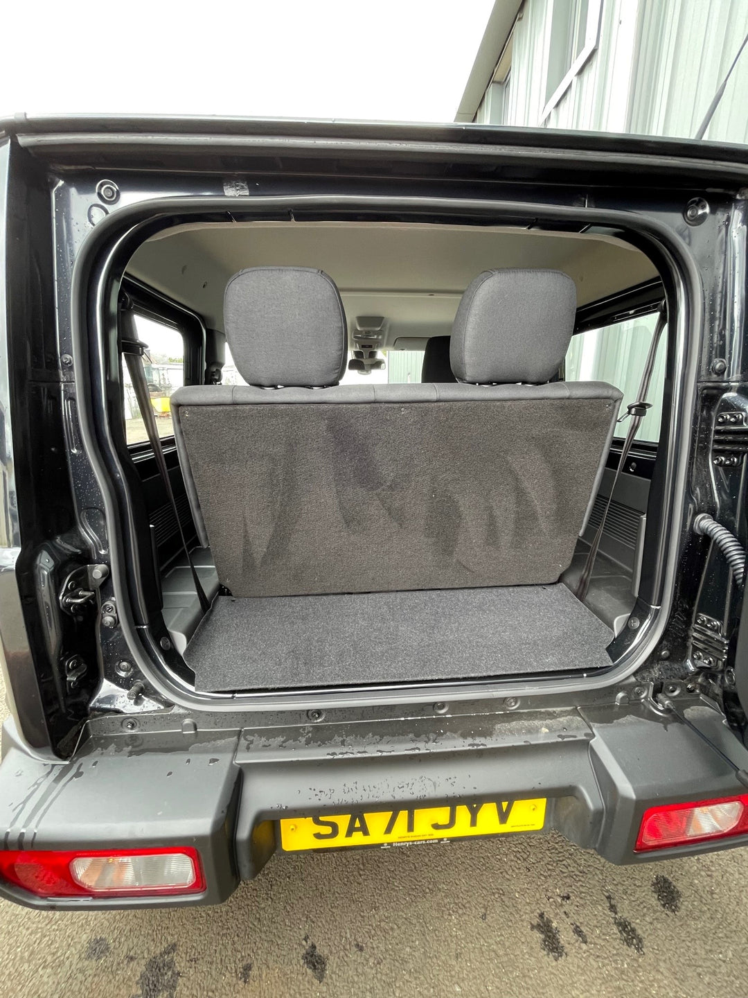 Suzuki Jimny Commercial Rear Seat Conversion