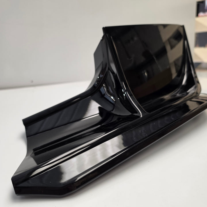 Front Splitter Aero Style For Land Rover Defender L663 2020+ - Gloss Black