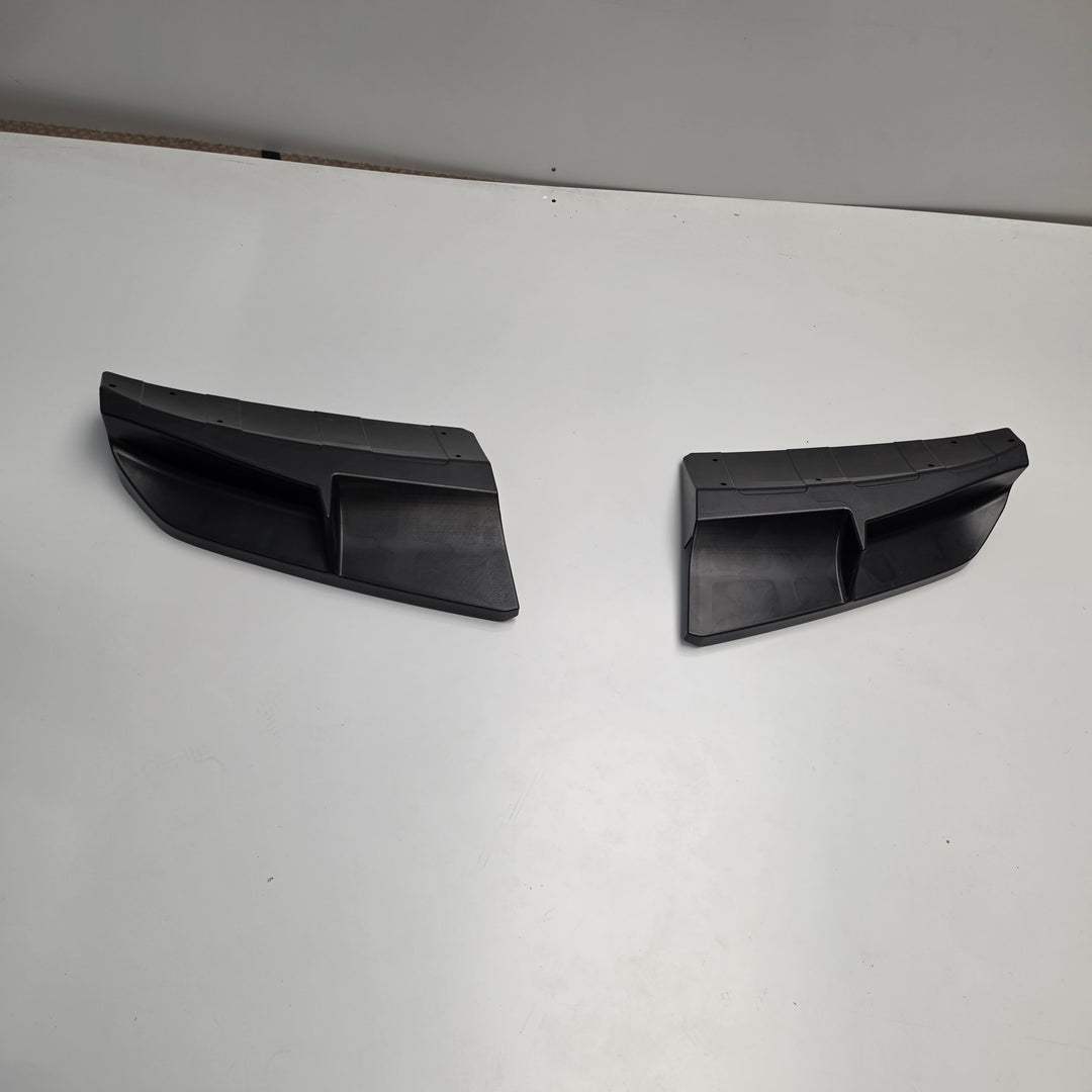 Front Splitter Aero Style For Land Rover Defender L663 2020+ - Gloss Black