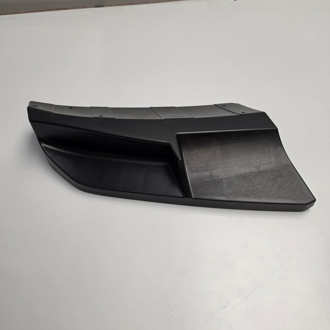 Front Splitter Aero Style For Land Rover Defender L663 2020+ - Gloss Black