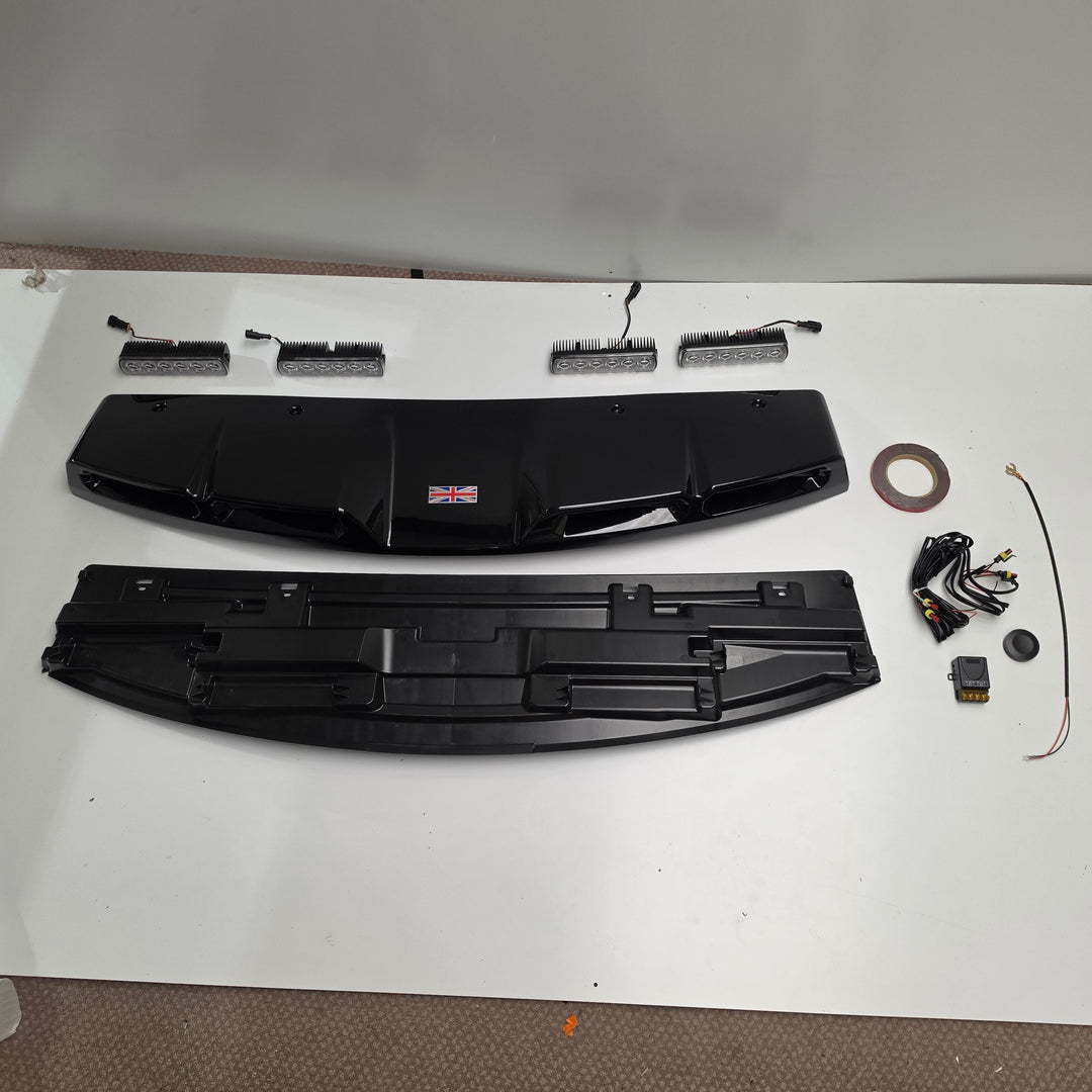 LED Roof Light For Ford Ranger T9 2023+ - Gloss Black
