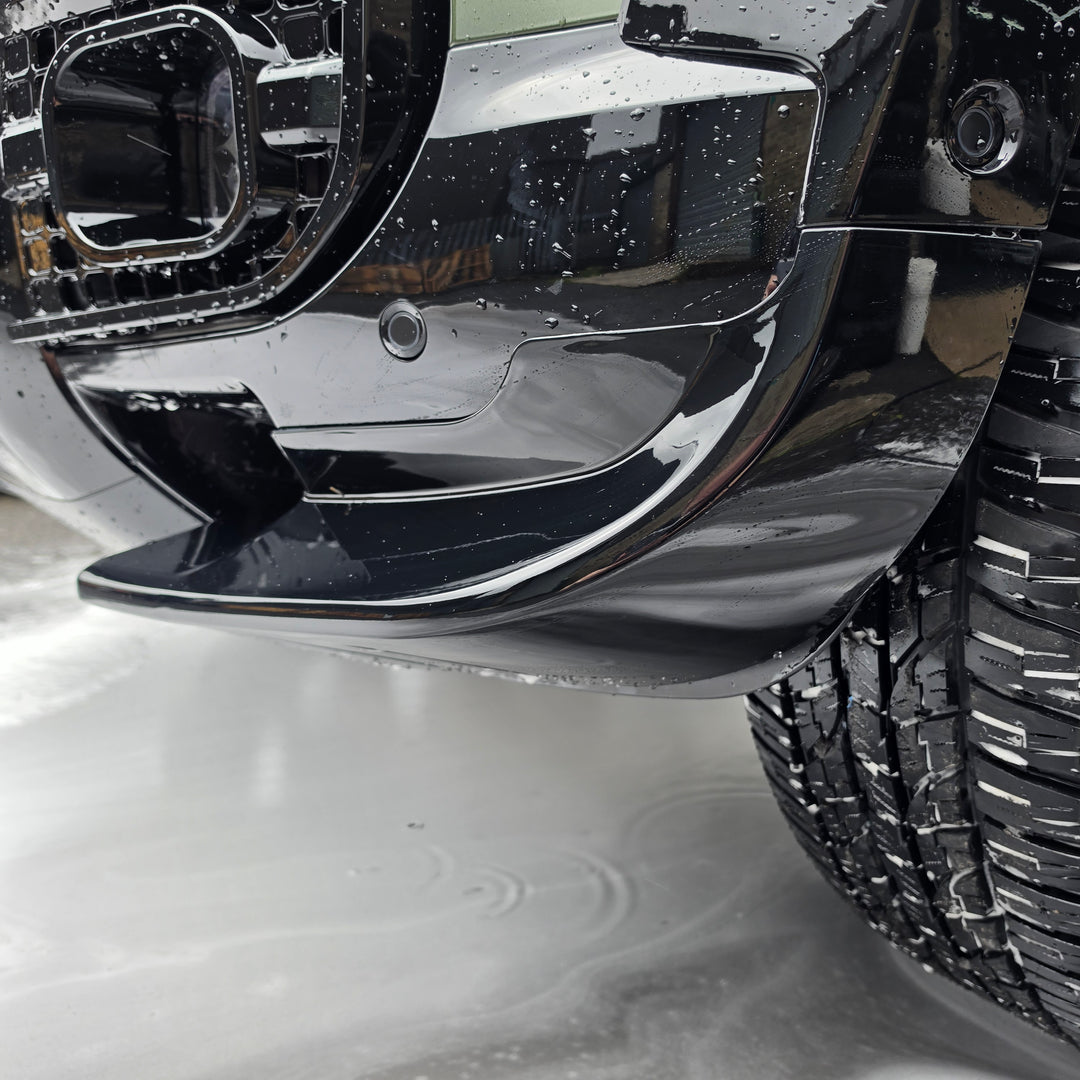 Front Canard Low Style For Land Rover Defender L663 2020+ - Gloss Black