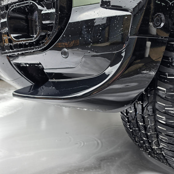 Front Canard Low Style For Land Rover Defender L663 2020+ - Gloss Black