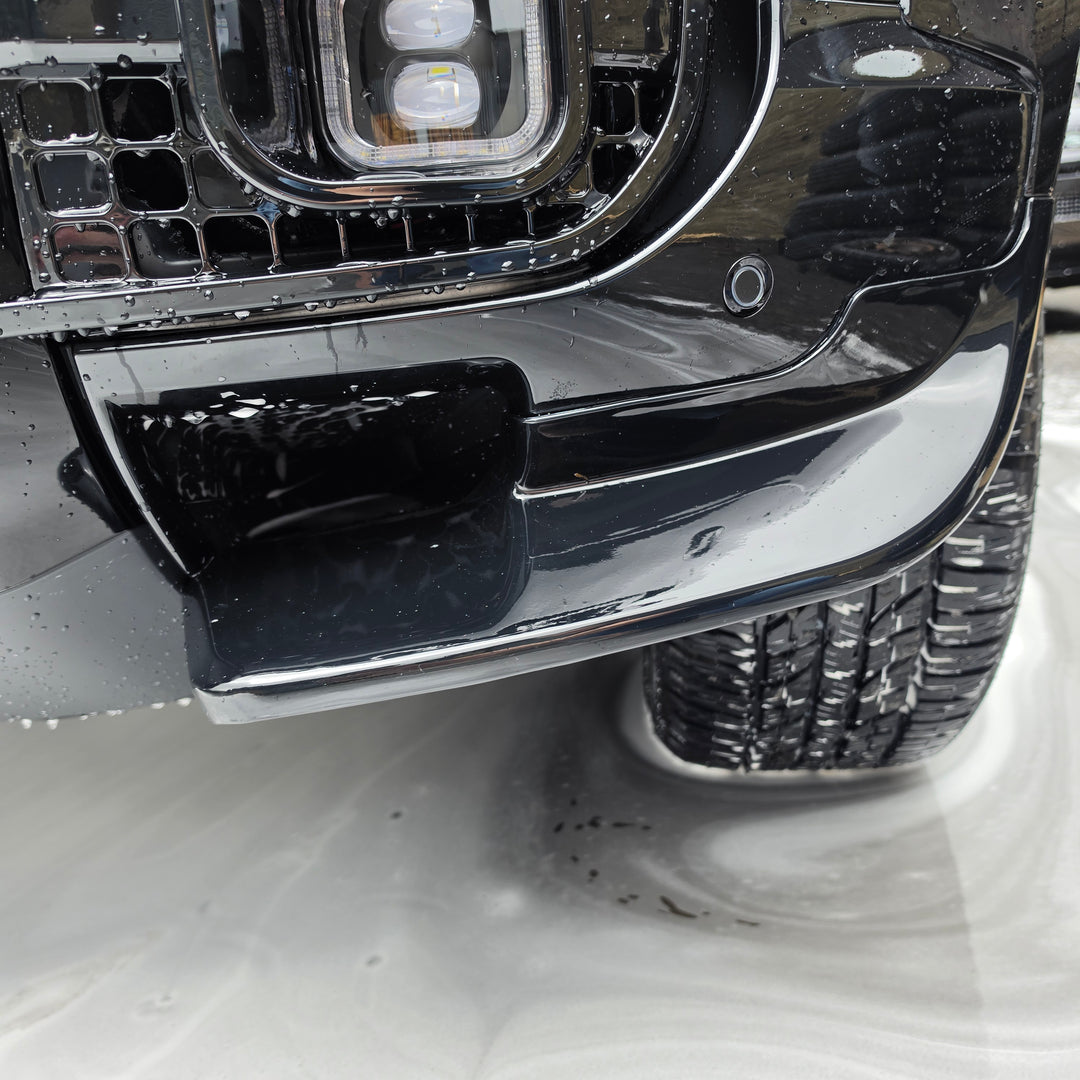 Front Canard Low Style For Land Rover Defender L663 2020+ - Gloss Black