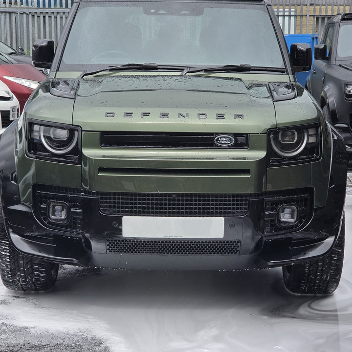 Front Canard Low Style For Land Rover Defender L663 2020+ - Gloss Black