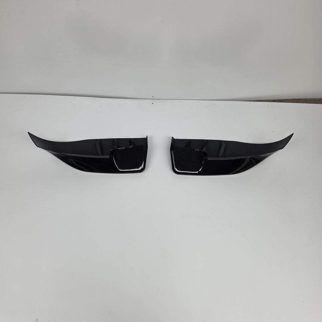 Front Canard Low Style For Land Rover Defender L663 2020+ - Gloss Black