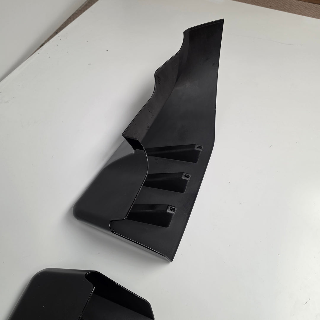 Front Canard Low Style For Land Rover Defender L663 2020+ - Gloss Black
