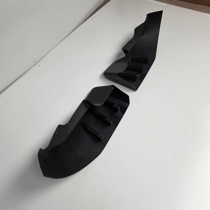 Front Canard Low Style For Land Rover Defender L663 2020+ - Gloss Black