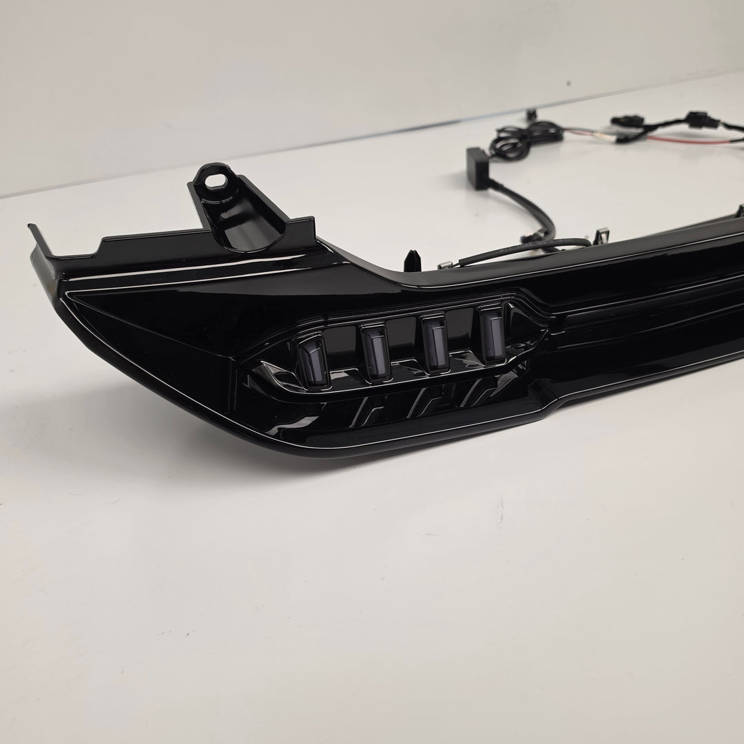 Black Rear Roof LED Spoiler For Land Rover Defender L663 2020+