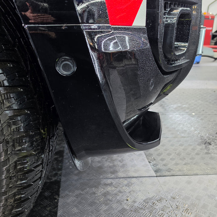 Front Bumper Canard High Style For Land Rover Defender L663 2020+ - Gloss Black