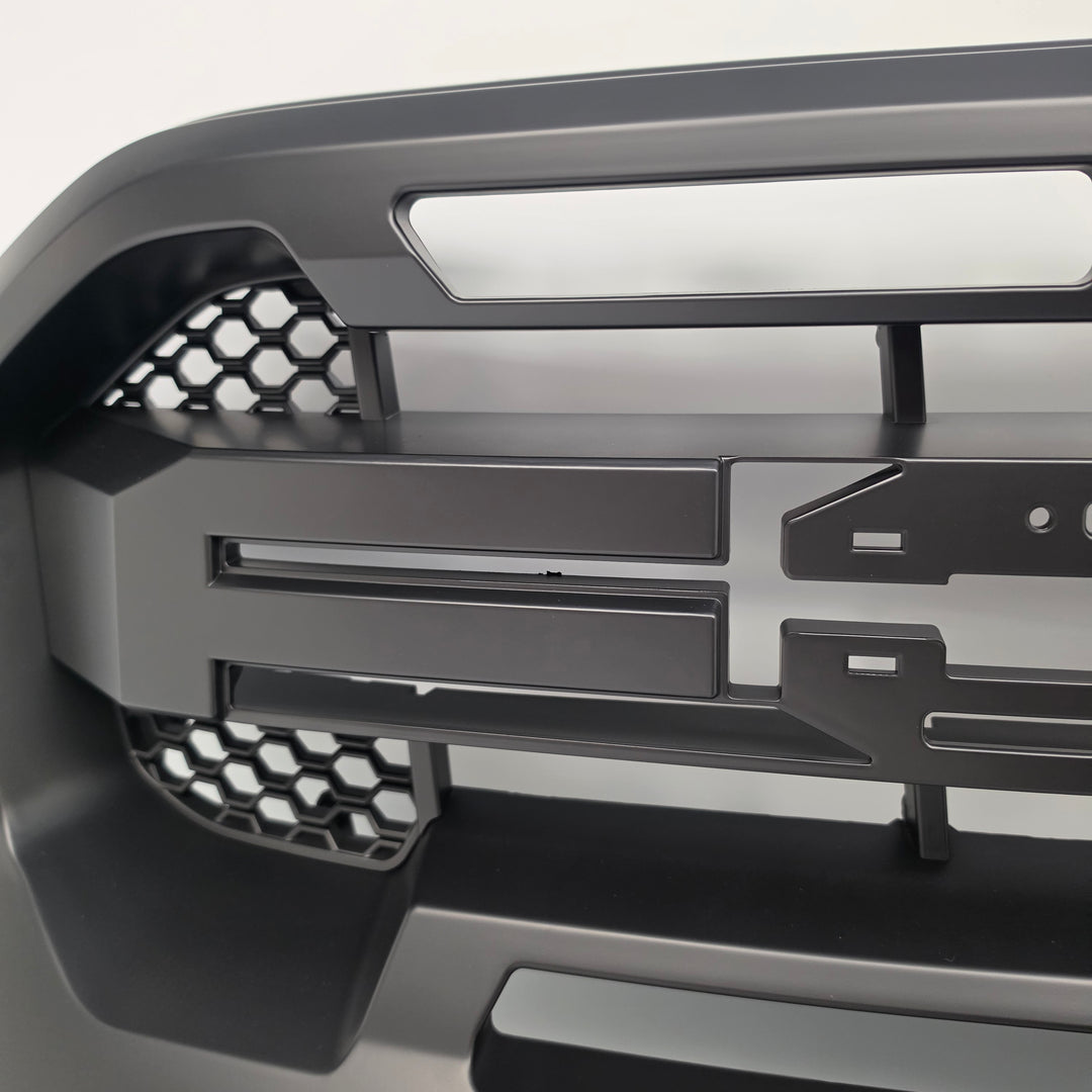 Black Front Grille For Ford Ranger T8 Wildtrak 2016-2018